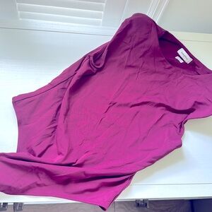 Babaton wine body suit